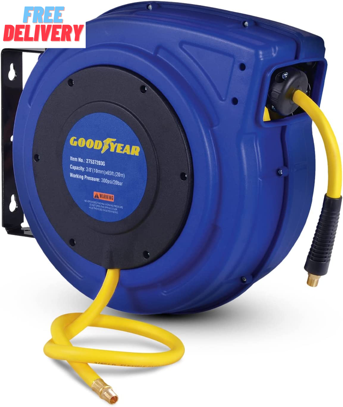 Air Hose Reel Retractable 3/8