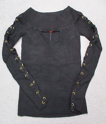 Guess top sweater black