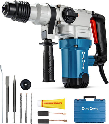Dongcheng 1-1/8 Inch Sds-Plus Rotary Hammer Drill with Safety Clutch, 9.2 Amp He