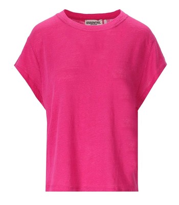 

Женская футболка Essentiel Antwerp Duplicar цвета фуксии, Fucsia