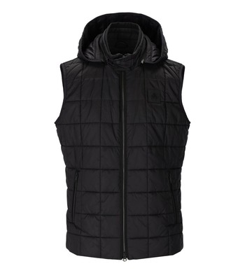 Moose Knuckles Richmond Black Vest Man