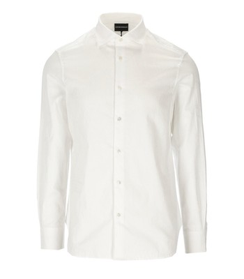 

Emporio Armani Логотип Фирменная Белая Рубашка Мужчина, Белый, 3R1C86-1NVYZ-0101
