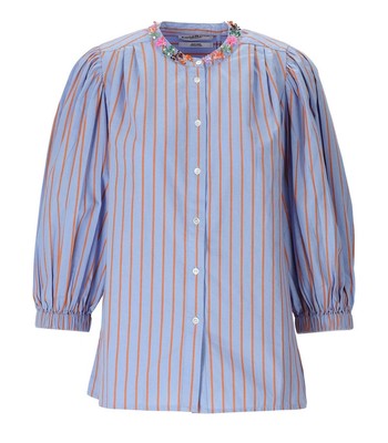 

Essentiel Antwerp Davina Голубая рубашка женщина, Light blue