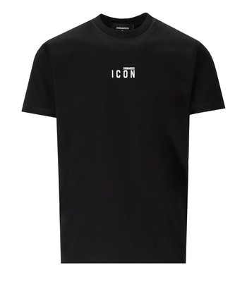 

Мужская футболка Dsquared2 Mini Icon Cool Black, Черный, S79GC0010-S23009-980