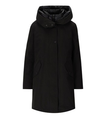 

Черная парка Woolrich в стиле милитари 3 в 1 для женщин, Черный, CFWWOU0852FRUT3490-100