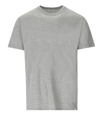 

Paolo Pecora Серая хлопковая футболка Мужчина, Grey, F072-4169-8993