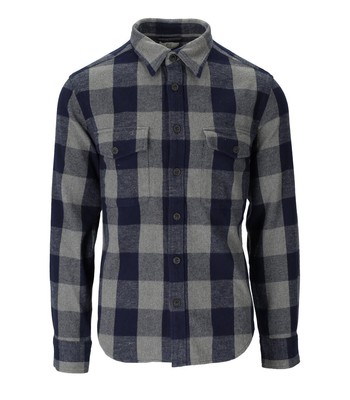 

Woolrich Oxbow Buffalo Grey Blue Shirt Man, CFWOSI0106MRUT3392-1404