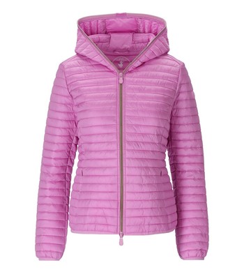 

Женский пуховик с капюшоном Save The Duck Alexa Pink, Розовый, D33620W-80029
