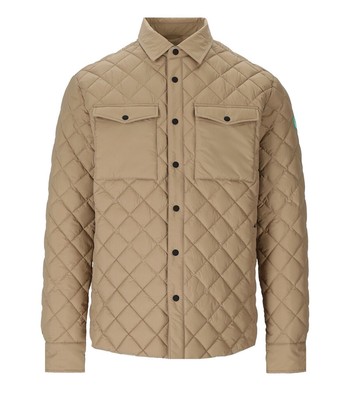 

Бежевая дутая куртка Save The Duck Ozzie для мужчин, Бежевый, D31158M-40020