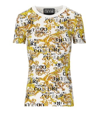 

Versace Jeans Couture Logo Couture Белая футболка Женщина, Белый