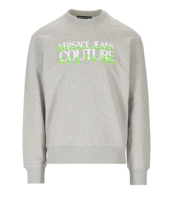 

Versace Jeans Couture Logo Граффити Серый Толстовка Мужчина, Grey