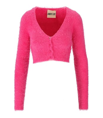 

Женский укороченный кардиган Aniye By Kitty цвета фуксии, Fucsia