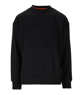 Moose Knuckles Homecrest Black Sweatshirt Man