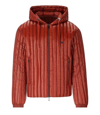 

Emporio Armani Ржавый Пуховик с Капюшоном Мужской, Оранжевый, 6R1B79-1NKZZ-0454