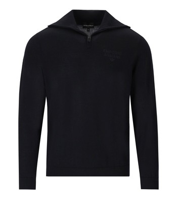 

Emporio Armani Синий Мужской Джемпер На Молнии