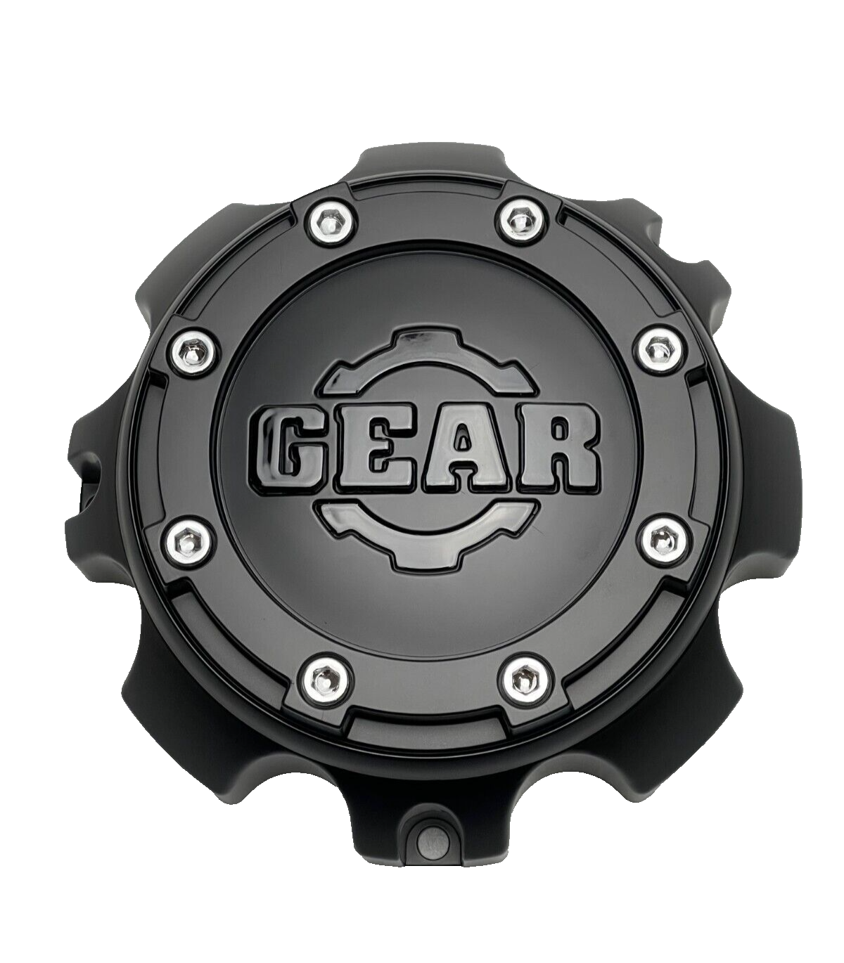 Matte Black/gloss Black Logo Wheel Center Cap 1850l166 1850l166-8h