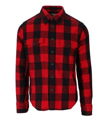 

Woolrich Oxbow Buffalo Red Black Shirt Man, Красный, CFWOSI0106MRUT3392-5321