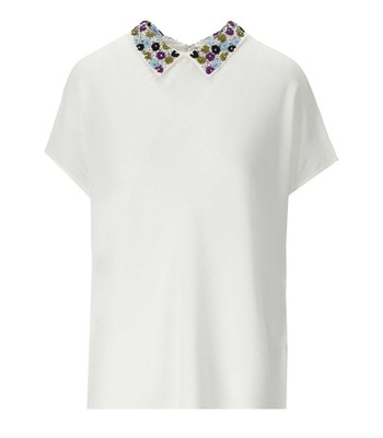 

Essentiel Antwerp Dipstick White Blouse Woman, Белый