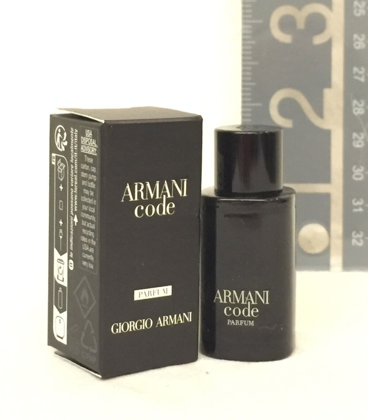Giorgio Armani Armani Code Parfum for Men Mini Splash 0.23 fl oz