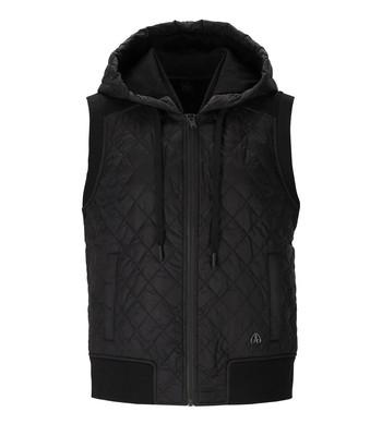 

Moose Knuckles Rock Point Black Vest Woman, Черный, M13LS637-292