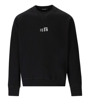 

Dsquared2 Mini Icon Cool Black Sweatshirt Man, Черный