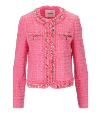 

Розовый жакет из букле Blugirl женщина, RA3127T3364-62122