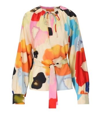 

Stine Goya Vianna Multicolored Floral Blouse Woman, Multicolor