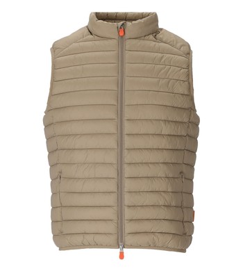 Save The Duck Adamus Beige Vest Man