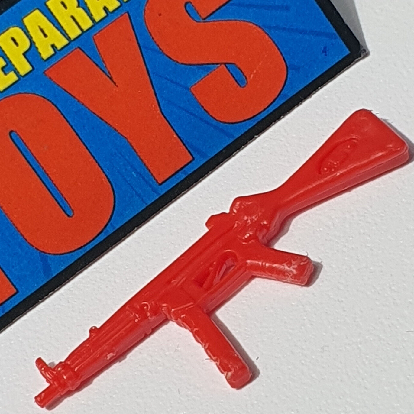 Vtg Food Fighters Private Pizza RIFLE gun 1988 Mattel red
