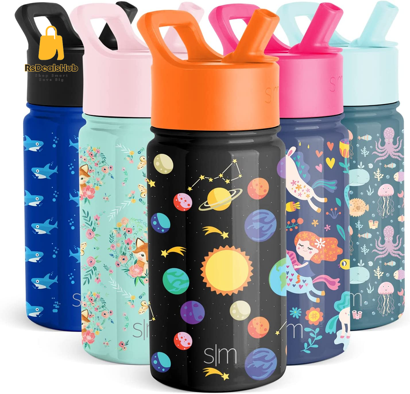 With Straw Lid | 14oz, Solar System