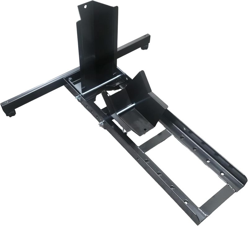 70271 Adjustable Motorcycle Wheel Chock Stand Heavy Duty 1800Lb Weight Capacity