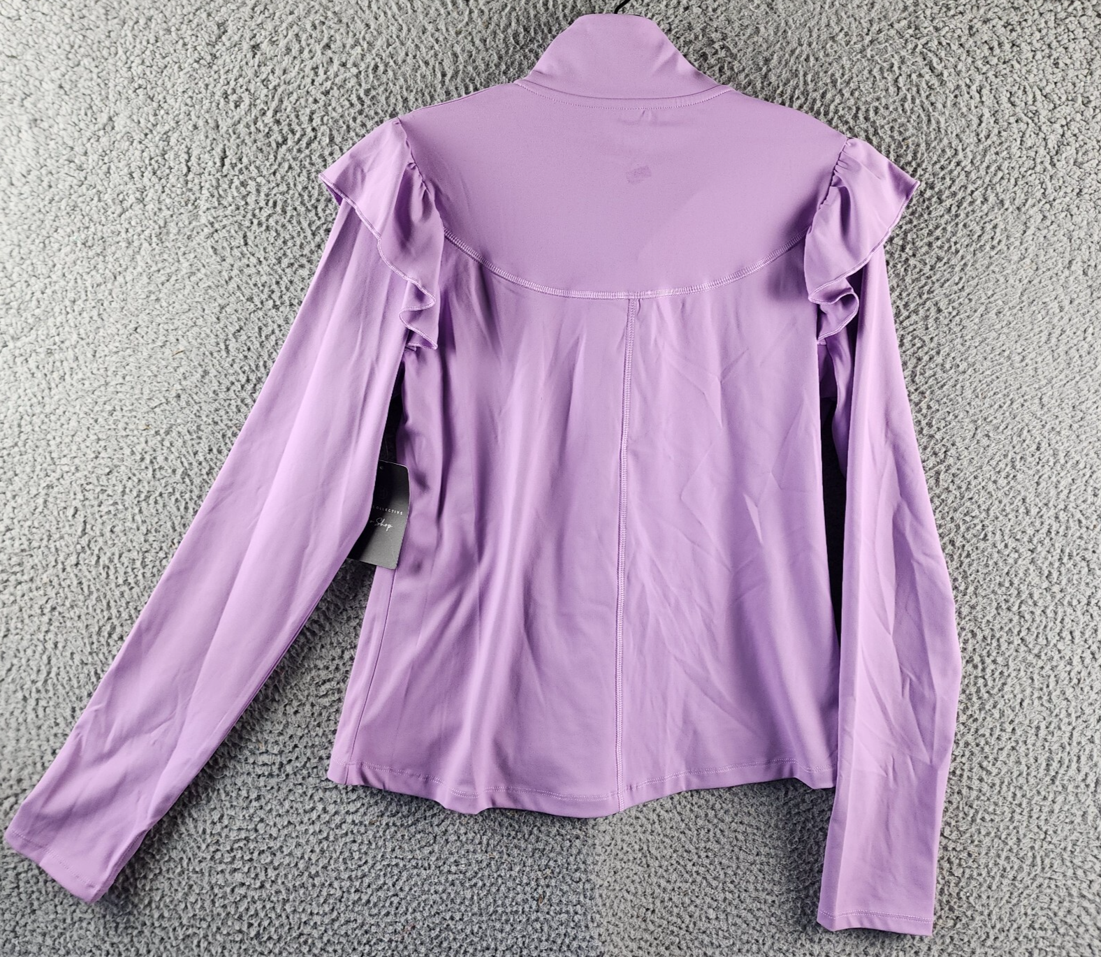 SAGE COLLECTIVE UPF 50+ Flyer Performance Track Jacket Women M Lilac Zip Closure - Picture 12 of 14