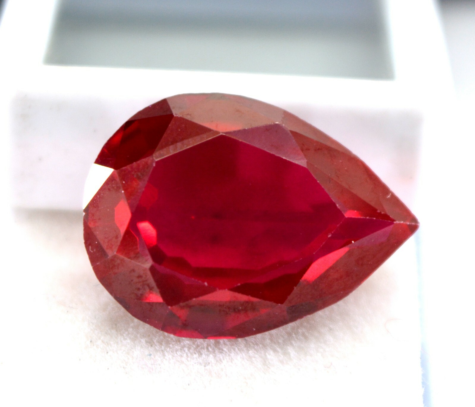 22.35 Ct Certified Natural Burma Mines Red Ruby VVS AA+ Cut