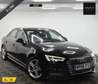2018 Audi A4 1.4T FSI S Line 4dr S Tronic [Leather/Alc] SALOON PETROL Automatic