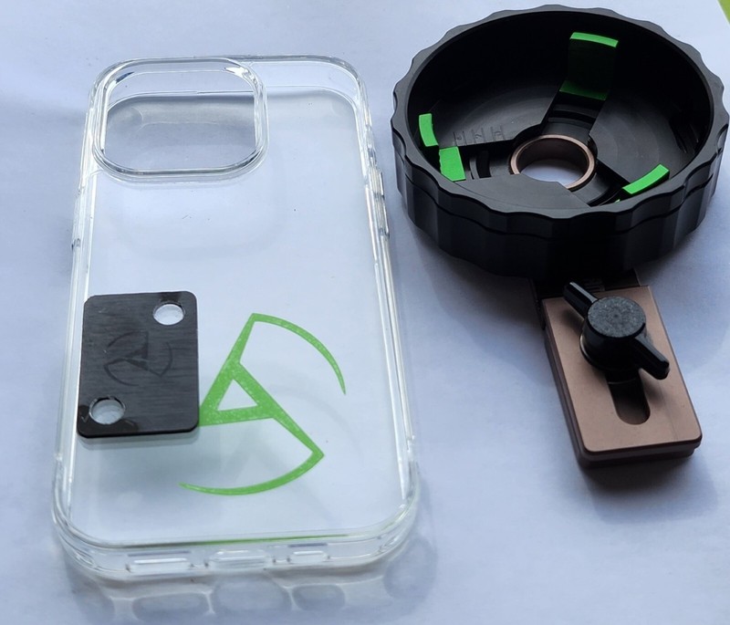 UNIVERSAL MAG PLATE DIGISCOPING KIT FOR SMARTPHONES SCOPECAM ADAPTER
