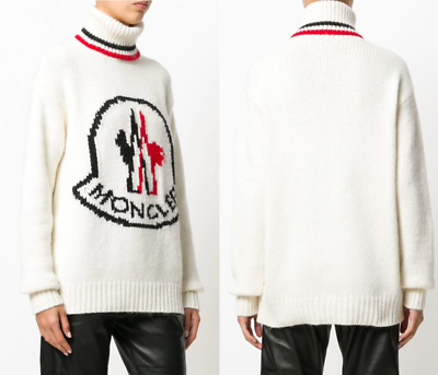 Red moncler sales sweater