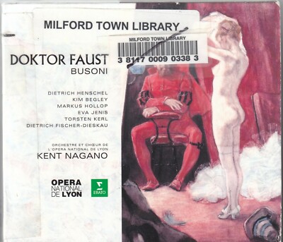 Ferruccio Busoni: Doktor Faust (CD, Sep-1999, 3 Discs, Erato) 
