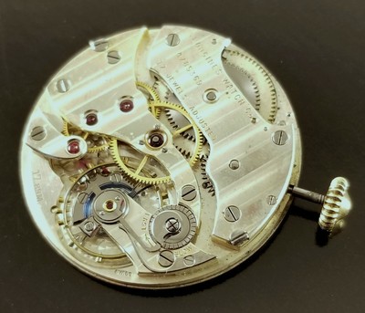Vintage Longines Pocket Watch Movement WORKING 17 Jewels S/N 4785369 Ca.1929