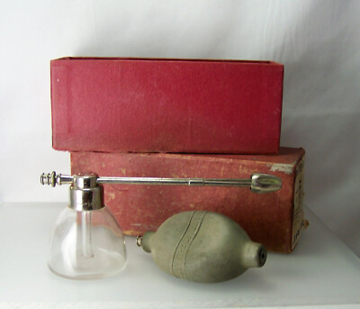 Devilbiss Medium Spray Atomizer No.15 Orig. Box 1940 50s NOT WORKING- for PARTS