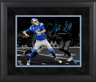 Jared Goff Detroit Lions Framed 11'' x 14'' Spotlight Photograph