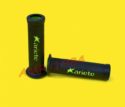 MANOPOLE ARIETE RACING ROAD GRIPS  NERO - VERDE  02642-VN