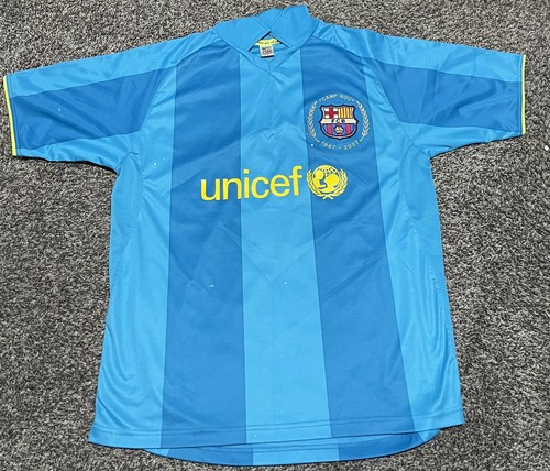 FCバルセロナ1957-2007公式ユニフォーム Nike football Shirt FC Barcelona 1957-2007 Soccer Jersey