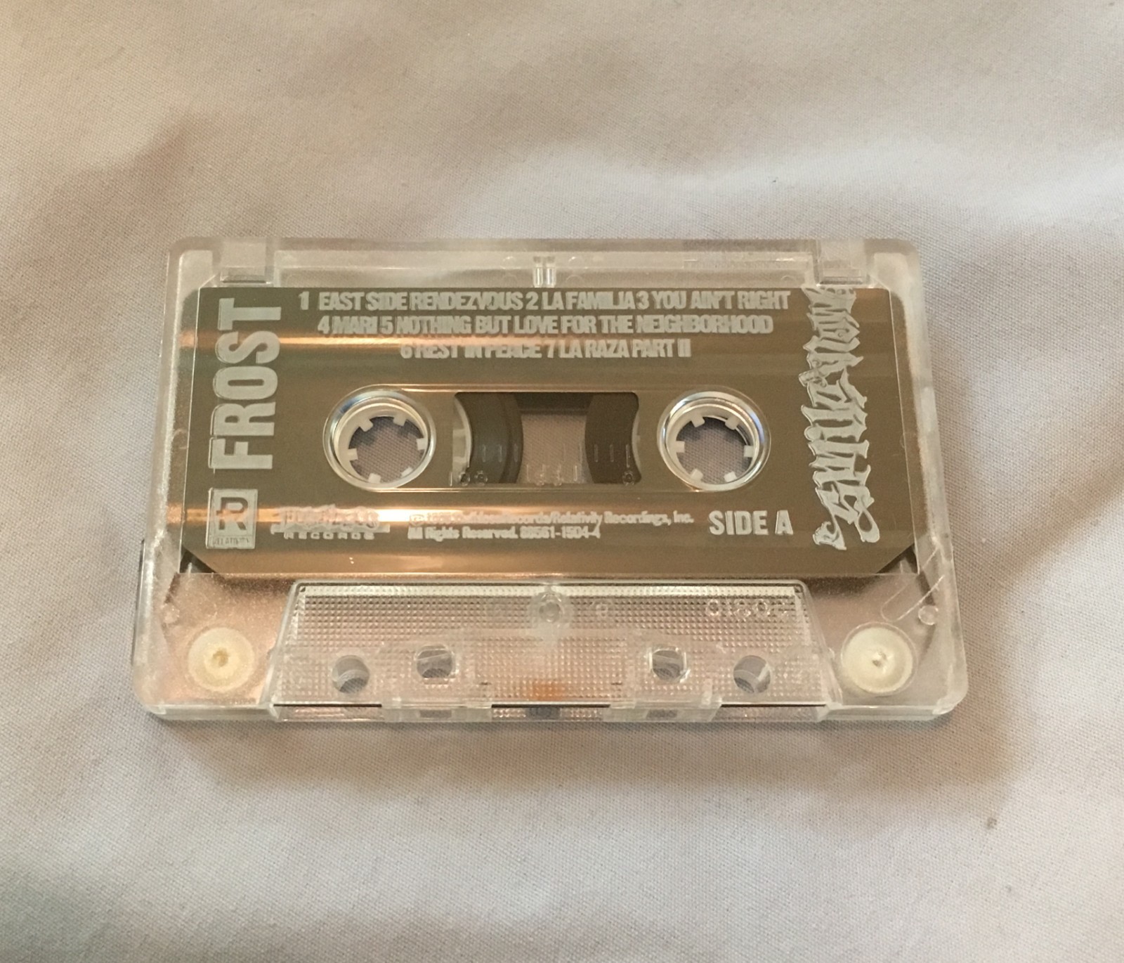 Frost Smile Now Die Later Cassette Tape