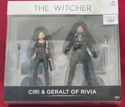 The Witcher Netflix Season 3 Geralt of Rivia and Ciri 2 Pack 7'' Figure Mcfarlane