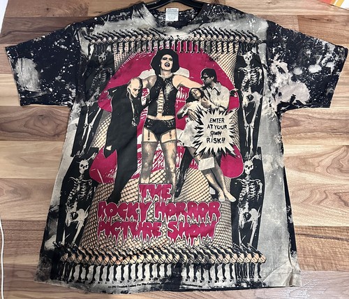 Vintage 90s Mosquitohead The Rocky Horror Picture Show T Vintage 90s Mosquitohead The Rocky Horror Picture Show T