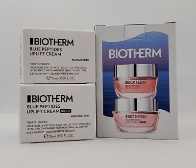 Biotherm Blue Peptides Uplift Firming day Cream 15 Ml + Night Cream 15 Ml