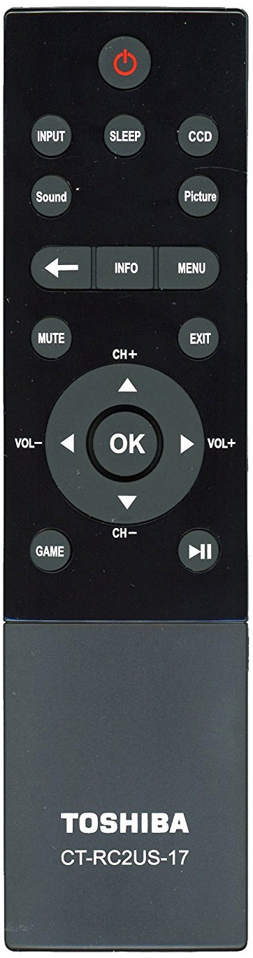 TR112 TOSHIBA 東芝 オーディオ リモコン CT-RC2US-17 Genuine Toshiba TV Remote Control CT-RC2US-17 | eBay