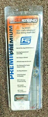 PSE X-Force SS Replacement String/Cable Set 54 5/8-30 3/8-27 5/8 Red and White