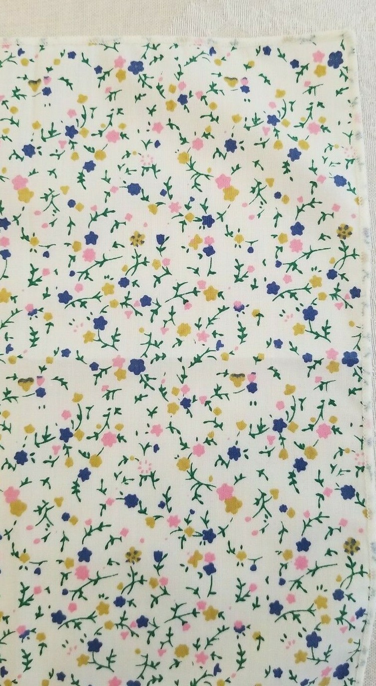 12 Pc. Vintage Floral Cocktail Tea Napkins Shabby Cottage Chic  8.5