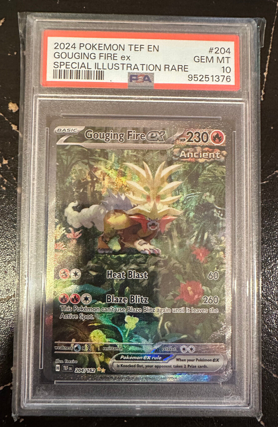ポケモンカードゲーム GOUGING FIRE ex SAR PSA10 PSA 10 Gouging Fire EX SAR 093/071 Wild Force Japanese
